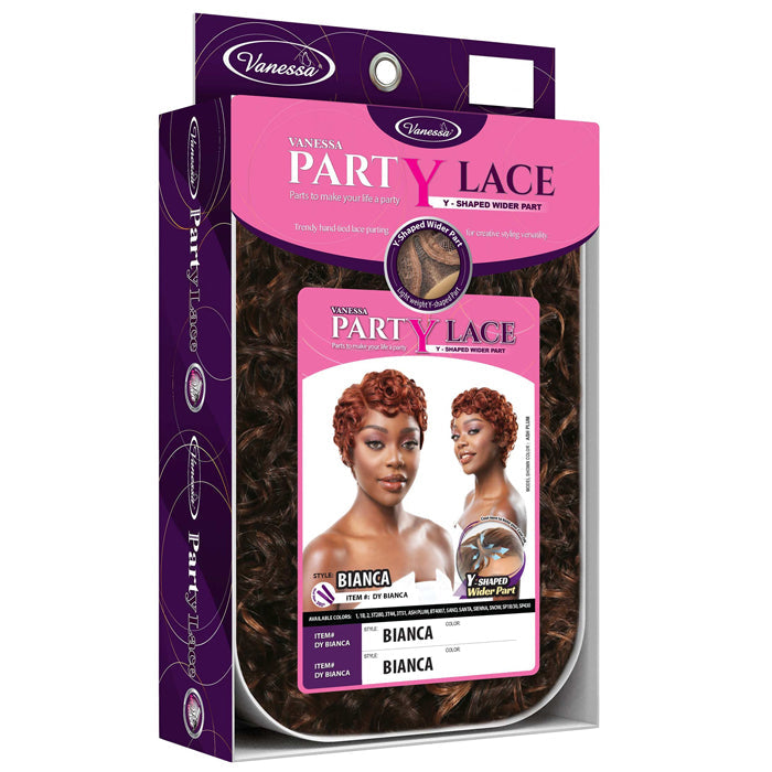 Vanessa Party Lace Y-Shaped Lace Part Wig - BIANCA Alexwigs
