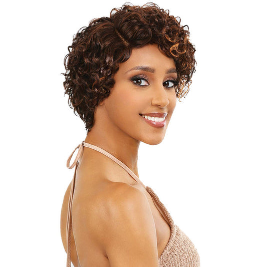 Vanessa Party Lace Y-Shaped Wider Part Lace Front Wig - BRITTNEY Alexwigs