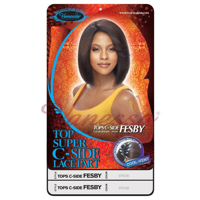 Vanessa Top Super C-Side Lace Part Wig - FESBY Alexwigs