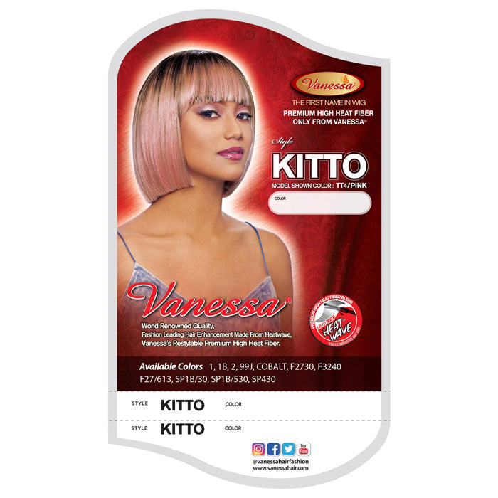Vanessa Fashion Full Wig - KITTO Alexwigs