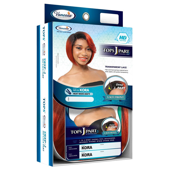 Vanessa Tops J-Part HD Lace Wig - KORA Alexwigs