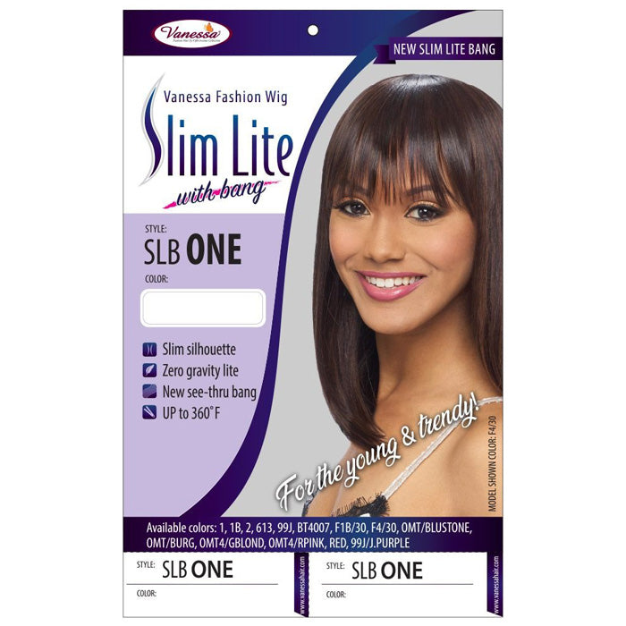 Vanessa Slim Lite with Bang Full Wig - SLB ONE Alexwigs