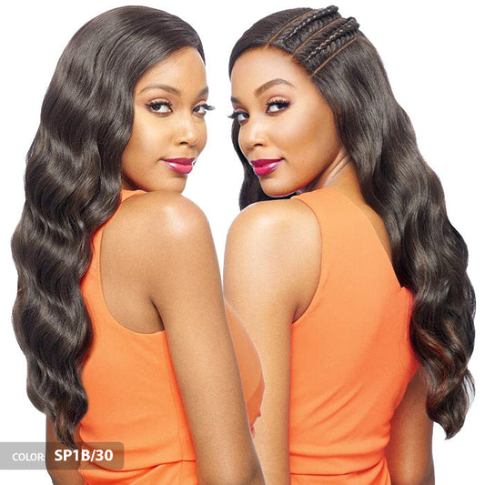 Vanessa Human Hair Blend Designer Lace Front Wig - TJ3 TIVO Alexwigs