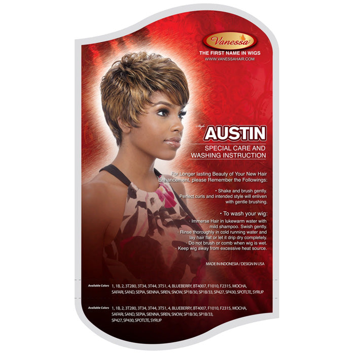 Vanessa Fashion Full Wig - AUSTIN Alexwigs