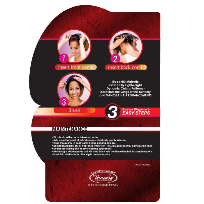 Vanessa Express Weave Half Wig - LA COSMO Alexwigs