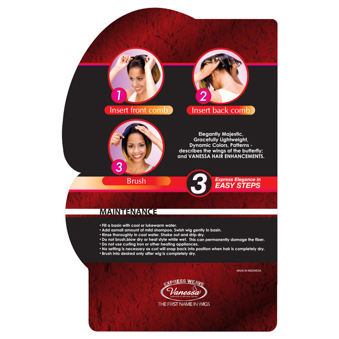 Vanessa Express Weave Half Wig - LA KAY Alexwigs