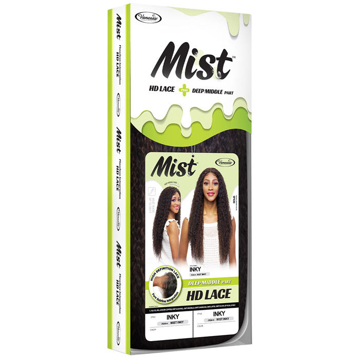 Vanessa Mist HD Lace Deep Part Front Wig - MIST INKY Alexwigs