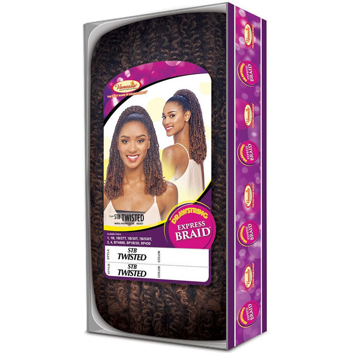 Vanessa Express Braid Drawstring Ponytail - STB TWISTED Alexwigs