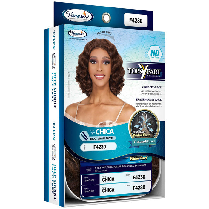 Vanessa Top Lace Y Wide Part HD Lace Front Wig - CHICA Alexwigs