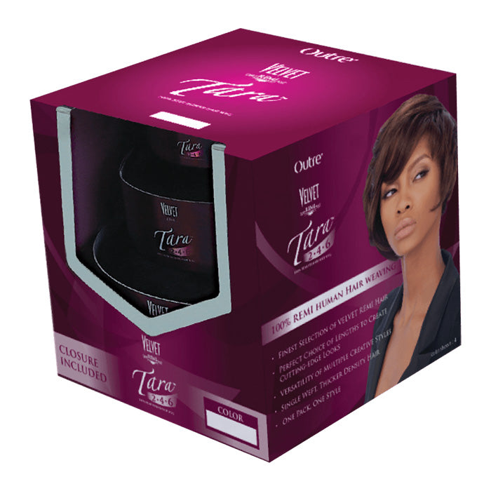 Outre Velvet 100% Remi Human Hair Weave - TARA 2/4/6" Alexwigs