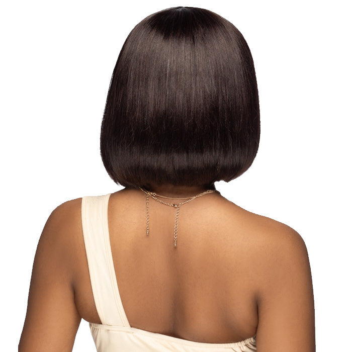 Vivica A Fox Pure Comfort Cap 100% Premium Human Hair Full Wig - GRACE