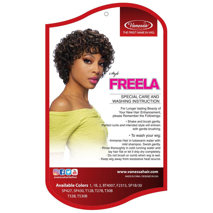 Vanessa Fashion Full Wig - FREELA Alexwigs