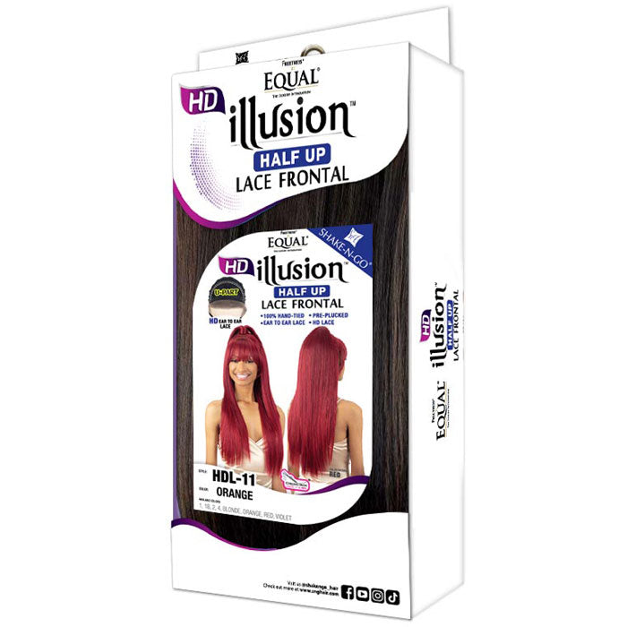 Freetress Equal HD Illusion Half Up Lace Frontal Wig - HDL-11 Alexwigs
