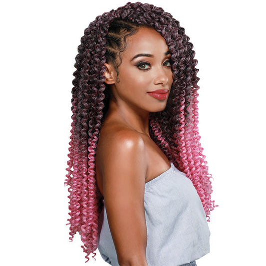 Zury 3X Value Pack Pre-Stretched Crochet Braid - WATER WAVE 20"
