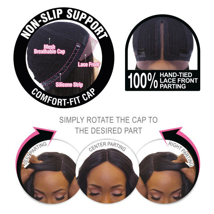 Mayde Beauty Axis Hand-Tied Lace Front Wig - EDEN Alexwigs