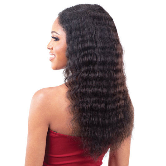 Model Model 100% Human Hair HD Lace Front Wig Haute - SOFT CRIMP CURL 22 Alexwigs