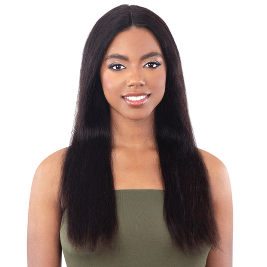 Model Model 100% Human Hair Lace Front Part Wet & Wavy Wig - DEEP WAVE 24 Alexwigs