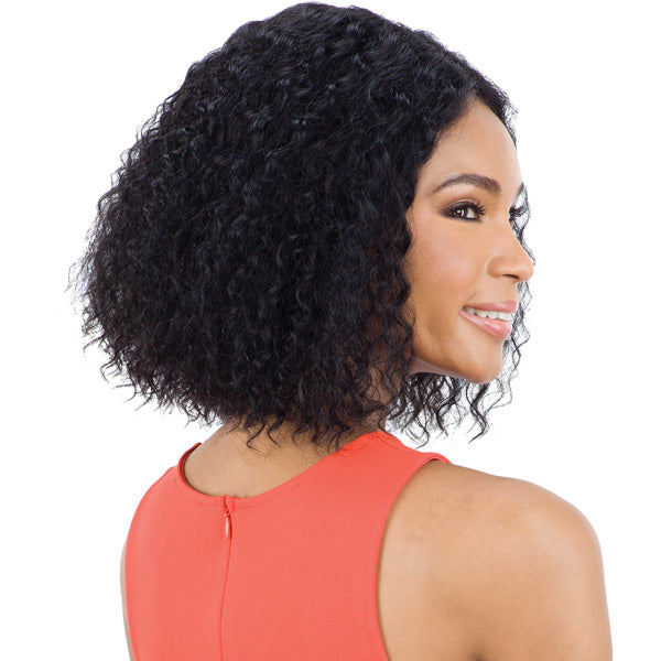 Mayde Beauty 5" Lace and Lace Human Hair Lace Front Wig SUPER WET & WAVY (SHORT) Alexwigs
