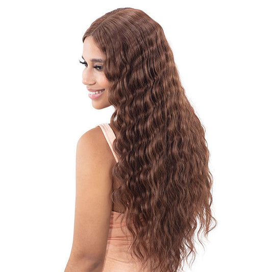 Mayde Beauty Lace & Lace 5" Deep Hand-Tied Lace Part Front Wig - DEEP CRIMP CURL Alexwigs