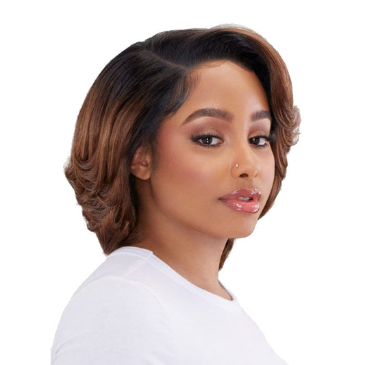 Vivace Xceptional Gold Label Wide Glueless Wavy Bob HD Lace Front Wig - GOLD UNIT 3