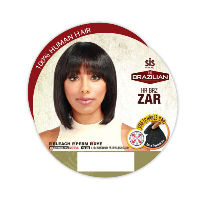 Zury Sis Brazilian 100% Remy Human Hair Full Wig HR BRZ ZAR