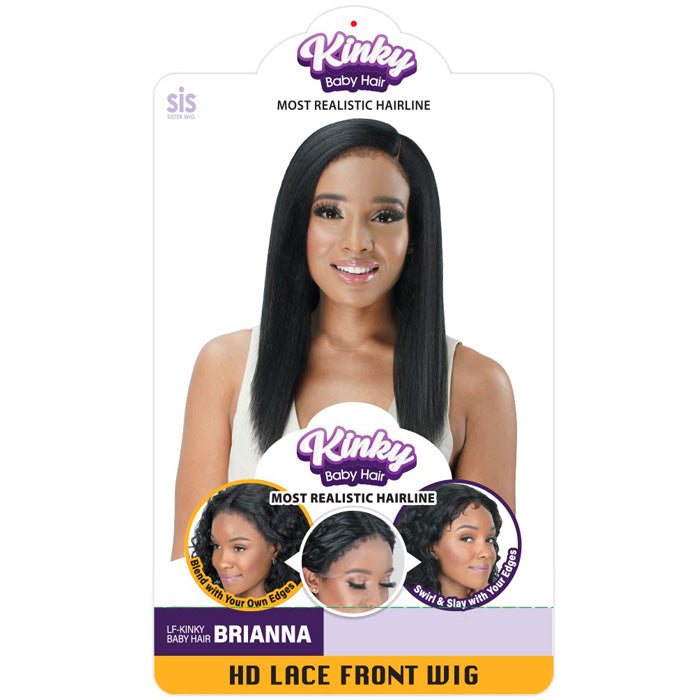 Zury Sis Kinky Baby Hair HD Lace Front Wig - BRIANNA Alexwigs