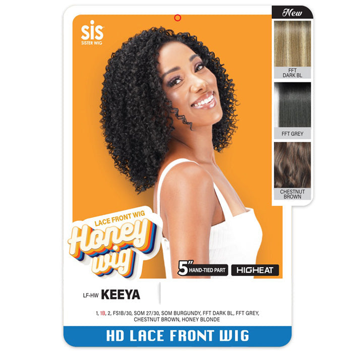 Zury Sis Honey Wig 5" Hand-Tied Part HD Lace Front Wig - KEEYA Alexwigs