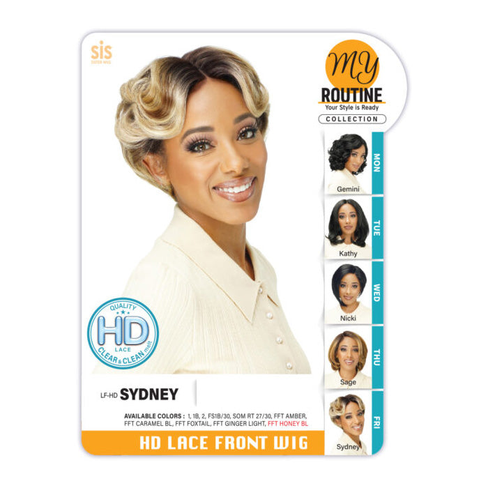Zury Sis My Routine HD Lace Front Wig - LF-HD SYDNEY Alexwigs
