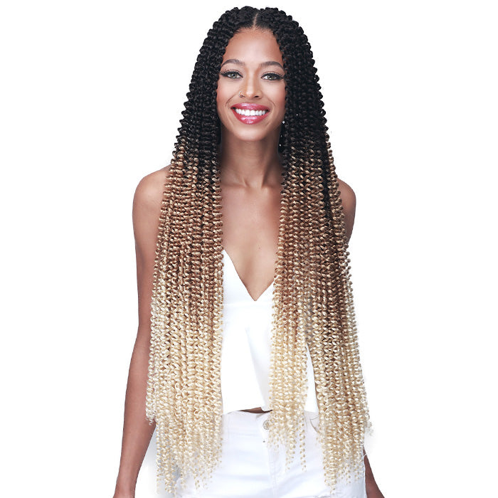 Bobbi Boss Brazilian Pre-Looped Crochet Braids - SOFT WATER WAVE 3X 26" Alexwigs