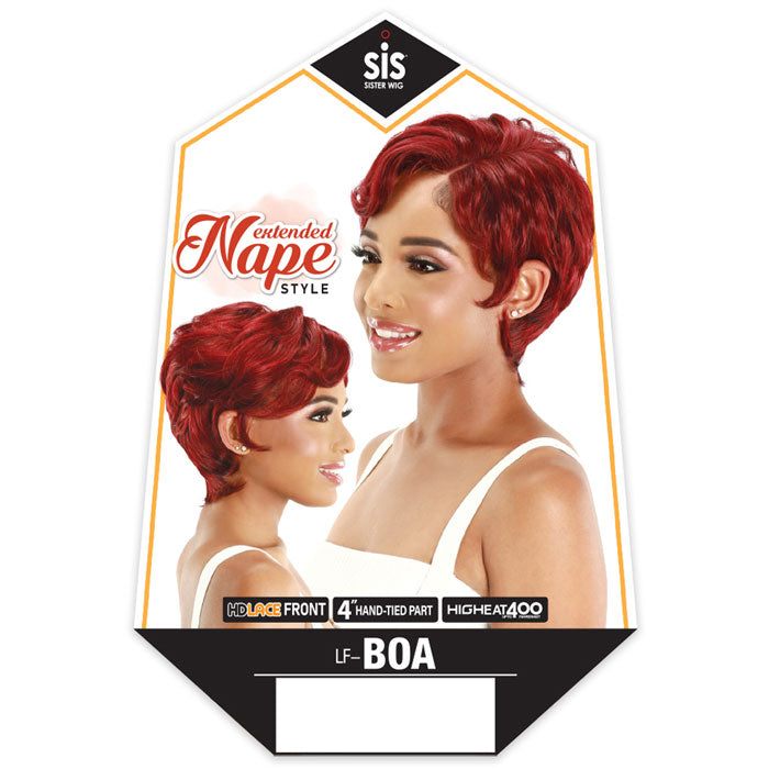 Zury Sis Nape Extended 4" Deep Part HD Lace Front Wig - LF-BOA Alexwigs
