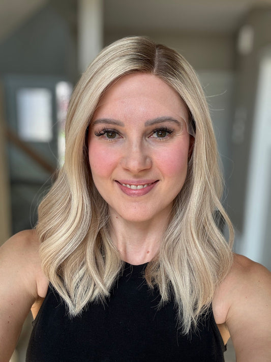 18" Katie LOB Comfort Cap Lace Top Wig (S) Alexwigs