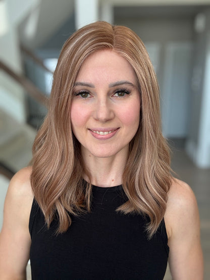 18" Vera LOB Comfort Cap Lace Top Wig (S) Alexwigs