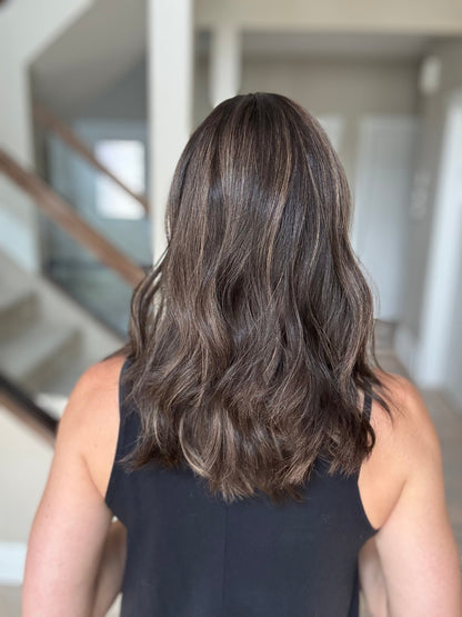 18" Liv LOB Comfort Cap Silk Top Wig (M) Alexwigs