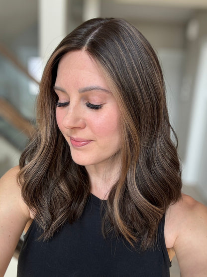 18" Liv LOB Comfort Cap Silk Top Wig (M) Alexwigs