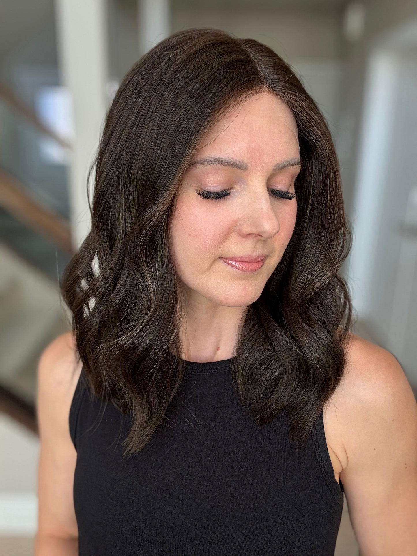 18" Mira LOB Comfort Cap Lace Top Wig (M) (FINAL SALE) Alexwigs