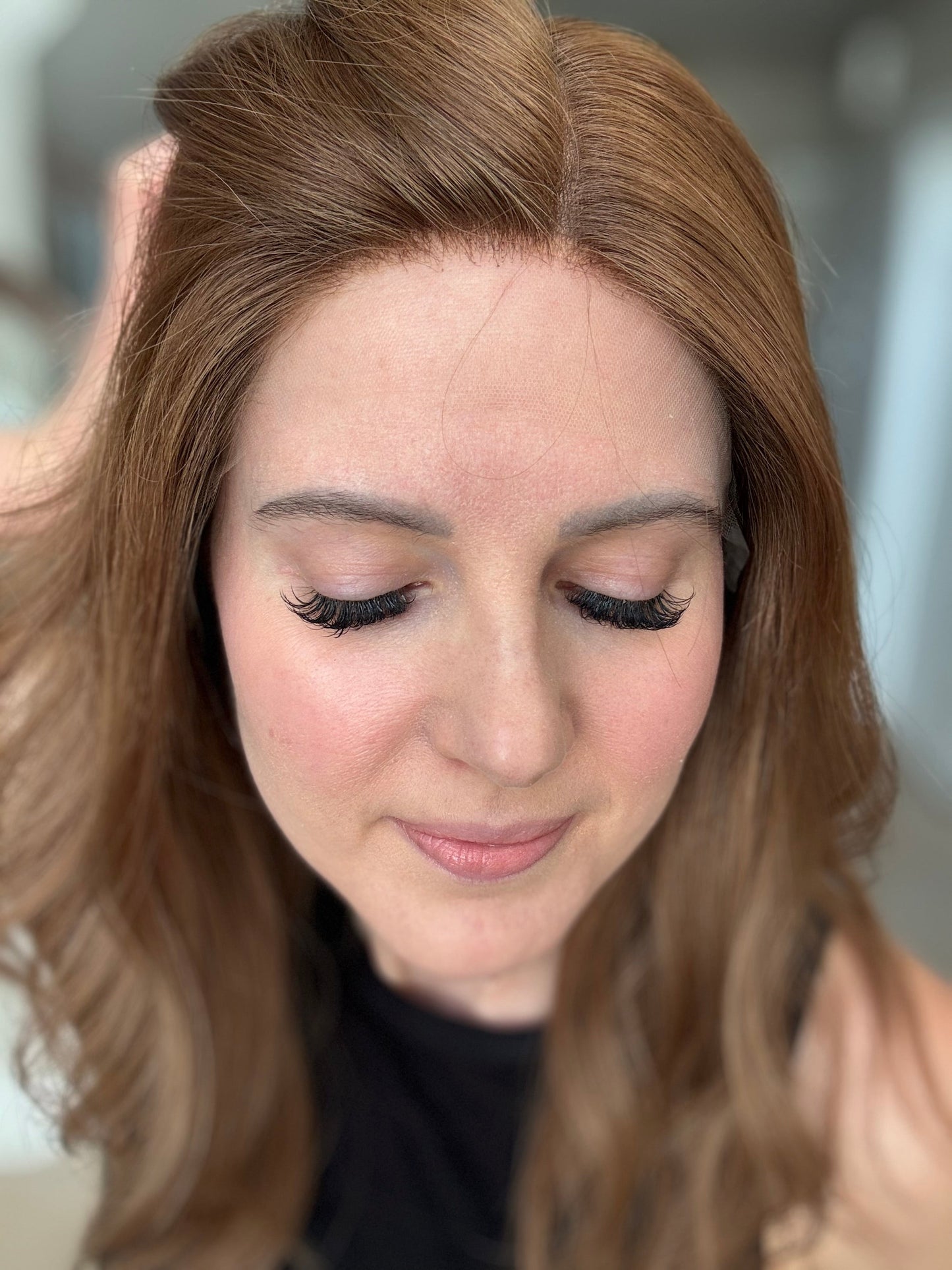 20" Angie Comfort Cap Lace Top Wig (M) Alexwigs