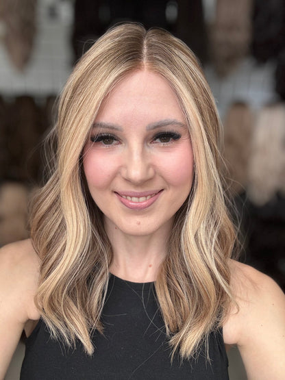 18" Anniston LOB Comfort Cap Lace Top Wig (S) Alexwigs