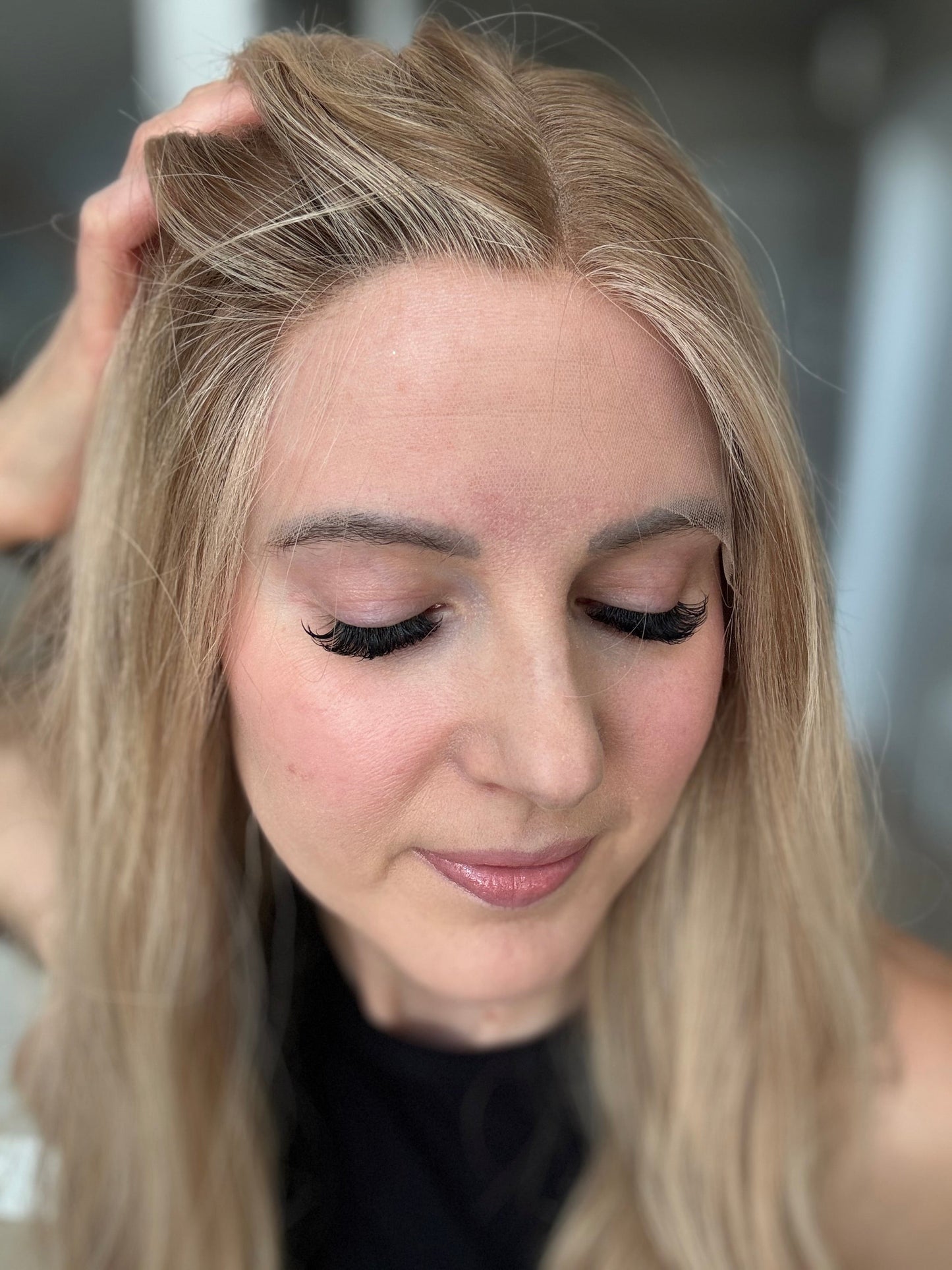 20" Ivy Luxury Cap Lace Top Wig (S)(FINAL SALE) Alexwigs