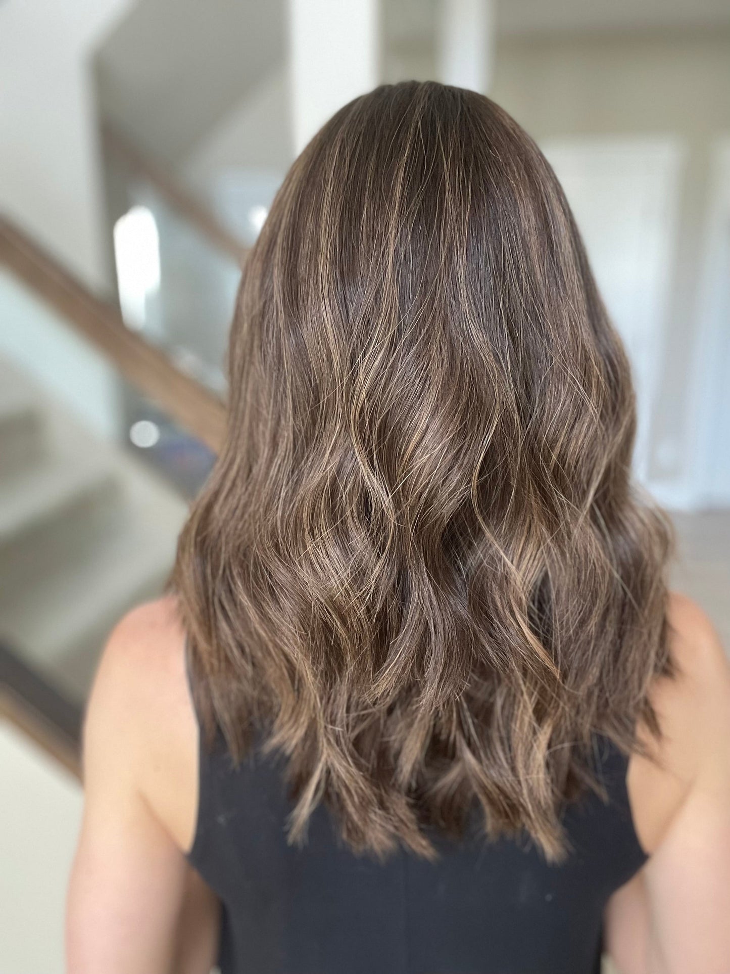 18" Mia Lob Comfort Cap Silk Top Wig (S) Alexwigs