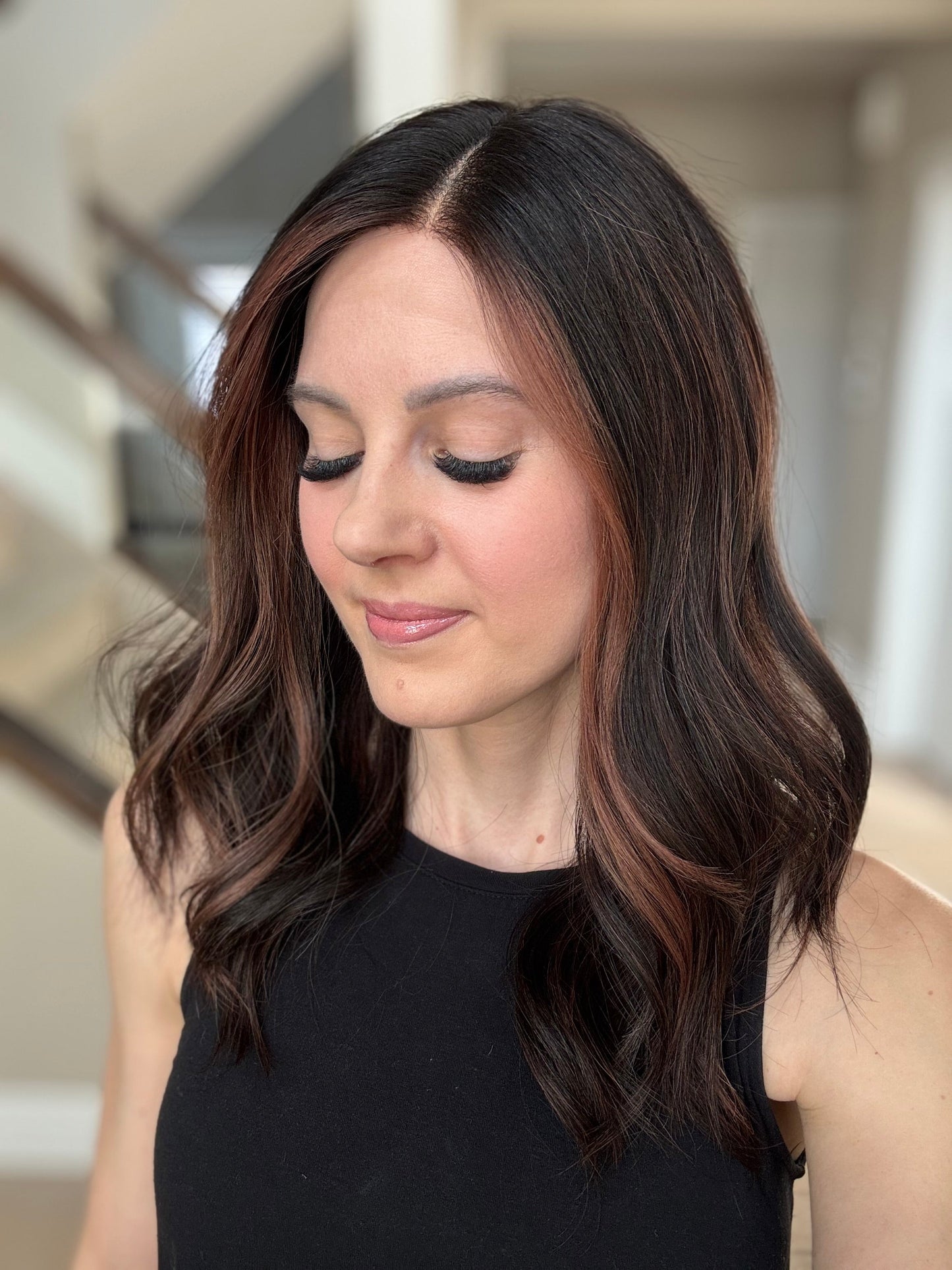 20" Carissa Comfort Cap Lace Top Wig (XS) Alexwigs