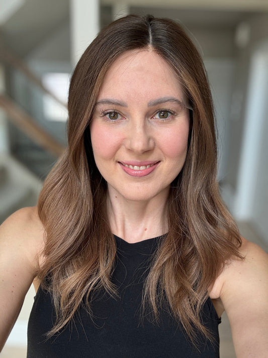 20" Alyssa Comfort Cap Lace Top Wig (S) Alexwigs