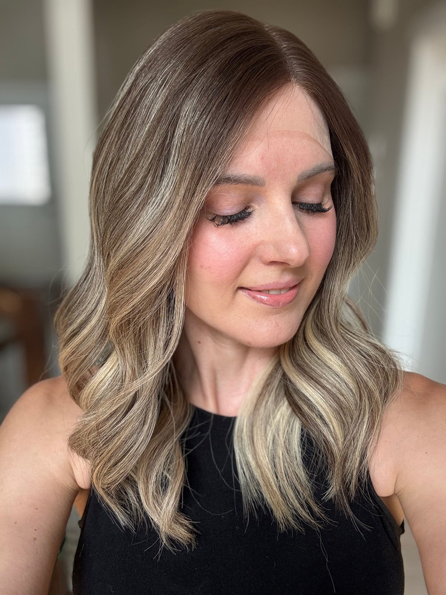 20" Kailyn Comfort Cap Lace Top Wig (S) Alexwigs