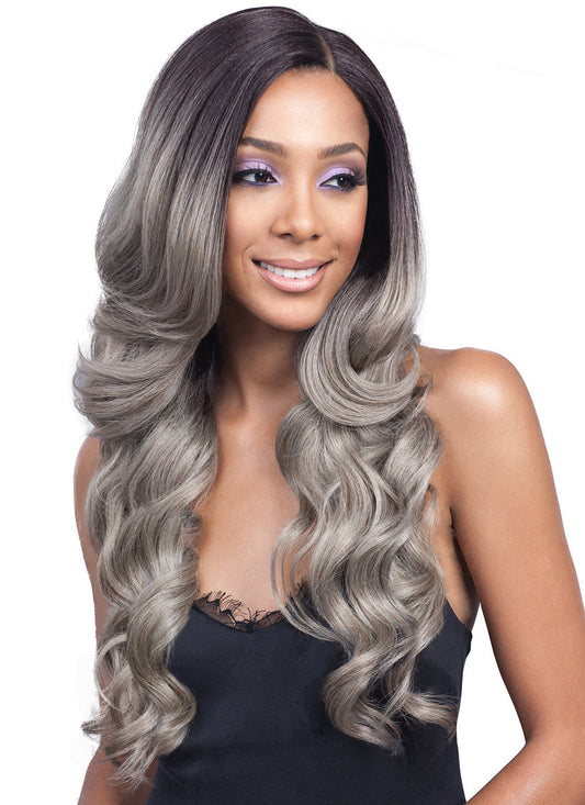 Bobbi Boss 13"x4" Hand-Tied Swiss Lace Front Wig MLF224 KEESHANA Alexwigs