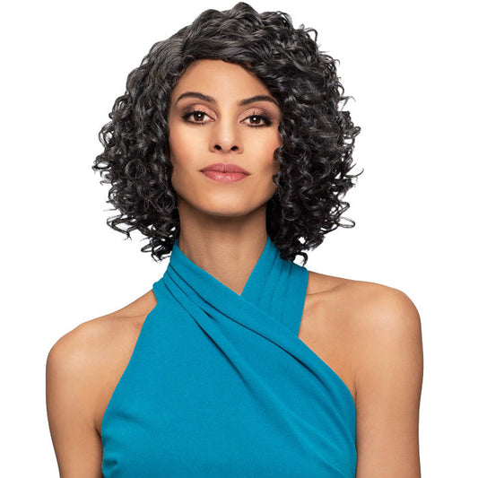 Foxy Silver Collection Fusion Heat Natural J-Part Wig - CONNIE Alexwigs