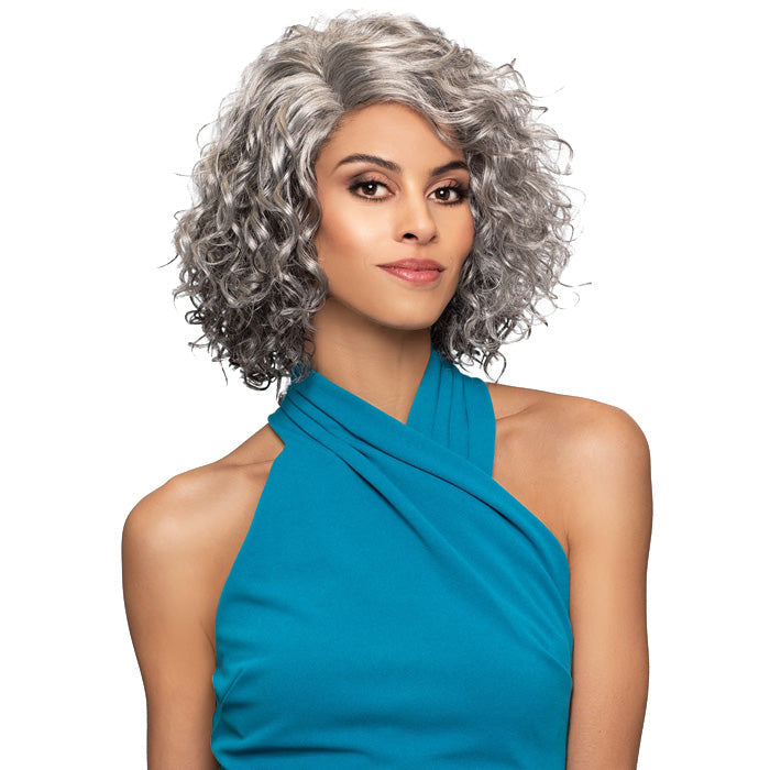 Foxy Silver Natural J-Part Lace Front Wig - MARLA Alexwigs