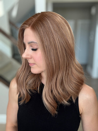 18" Vera LOB Comfort Cap Lace Top Wig (S) Alexwigs