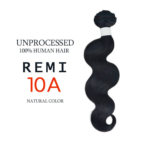 Bobbi Boss 100% Unprocessed Remi Human Hair Weave 10A - BODY 14-20" Alexwigs