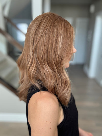 18" Monika LOB Comfort Cap Lace Top Wig (S) (FINAL SALE) Alexwigs