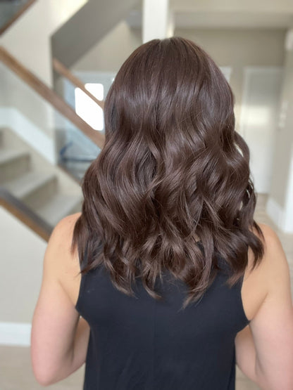 18" Callie Luxury Cap Lace Top Wig (XS) Alexwigs