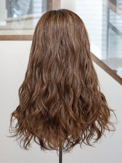 18" 9x9 Elana Wavy Closed Lace Topper Alexwigs